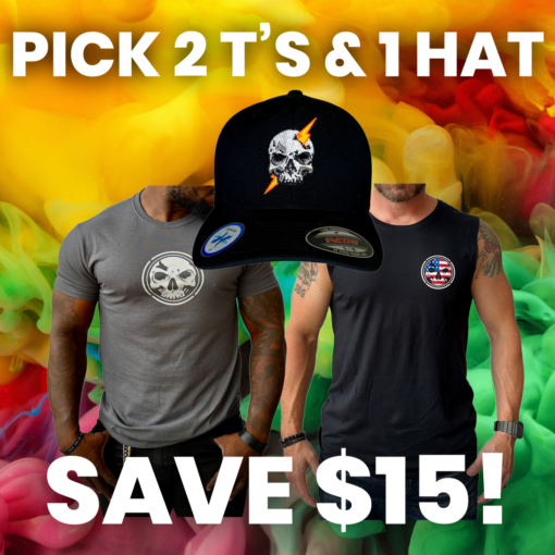 SAVE $15 - 2 Tees & 1 Lid Bundle!