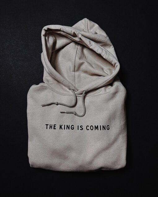 King Is Coming Magnolia Unisex Hoodie