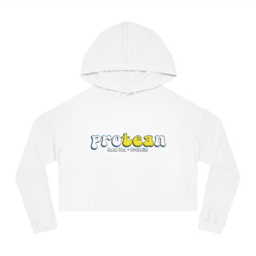 Women’s Cropped Hooded Sweatshirt - Image 3