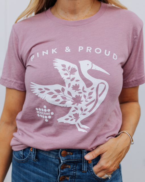 Pink & Proud Pelican |  Geaux Pink