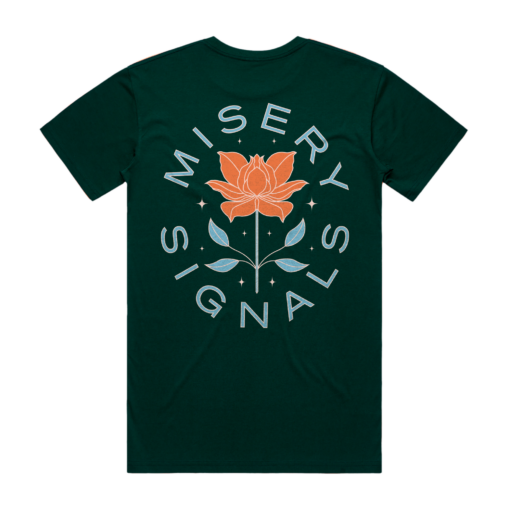 Flower Tee (Pine Green) - Image 2