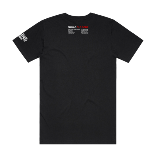 Old Gods Album AMTD Tee (Black) - Image 2