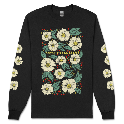 Flowers Longsleeve (Black)