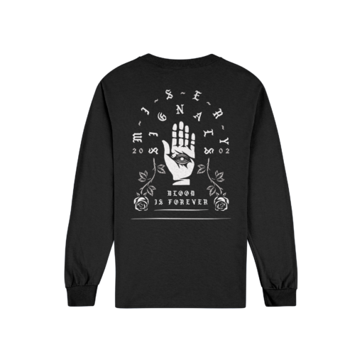 Blood is Forever Longsleeve (Black) - Image 2