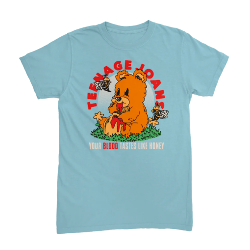 Tastes Like Honey Tee (Light Blue)