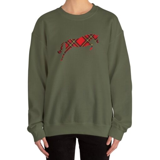 Plaid Jumper Fleece Crewneck - Image 7