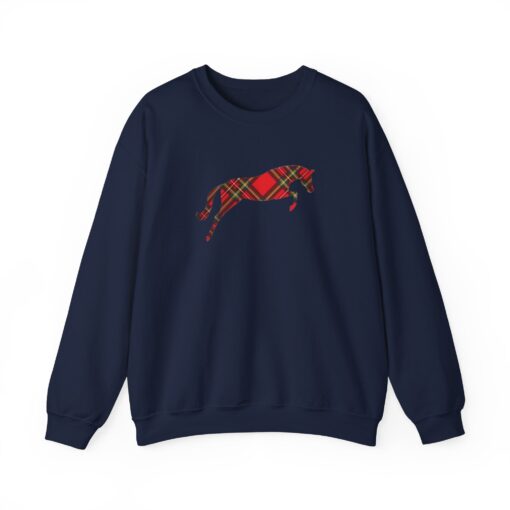 Plaid Jumper Fleece Crewneck - Image 3