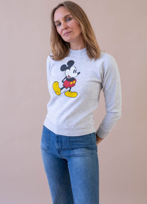 Grey Mickey Sweatshirt - Image 3