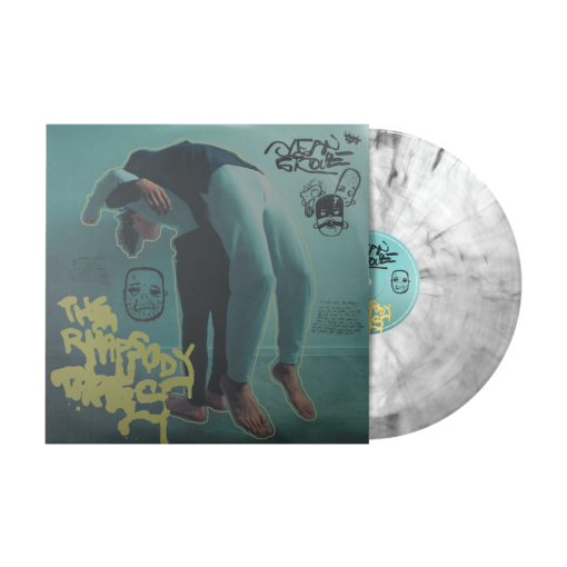 Rhapsody Tapes 12" Vinyl (Glass Gloss White W/ Black Marble)