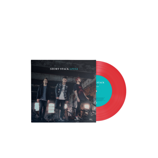 Stack Is The New Black 12" Vinyl (Pink/Black Smash) with FREE Live4 7" Vinyl (Recycled Red) - Image 3