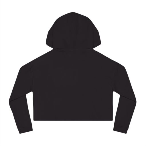 Women’s Cropped Hooded Sweatshirt - Image 4