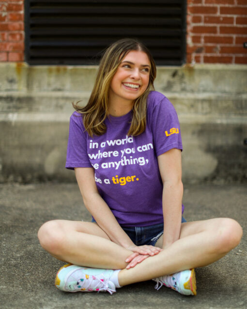 LSU Be A Tiger T-shirt