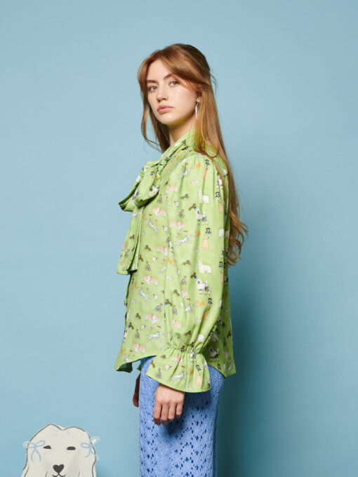 Companions Bow Blouse - Image 2