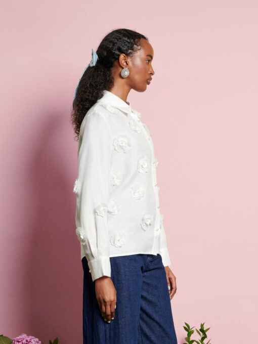 DREAM Valley Flower Embellished Shirt - Image 3