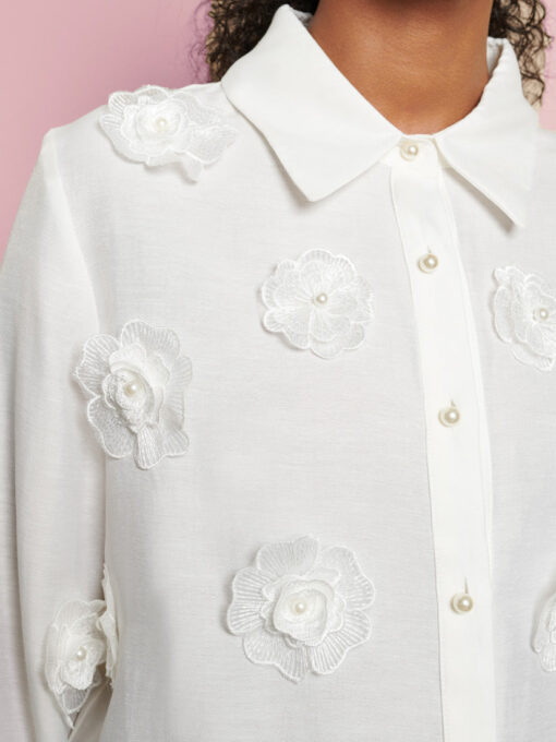 DREAM Valley Flower Embellished Shirt - Image 6