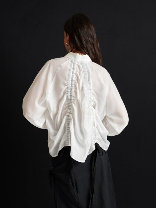 Ghospell  Gene Drawstring Shirt - Image 4