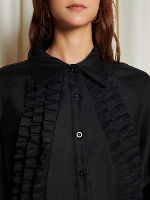 Ghospell  Lundy Ruffle Shirt - Image 6