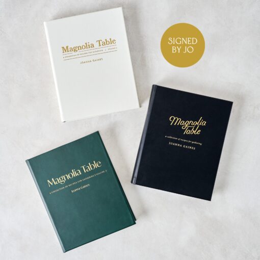 Signed Magnolia Table Cookbook Bundle, Special Edition