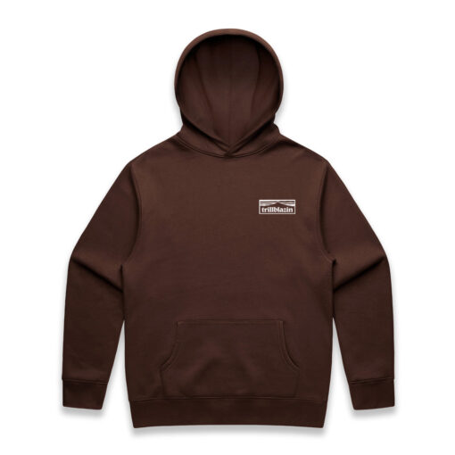 CRATER HOODIE - CHOCOLATE - Image 2