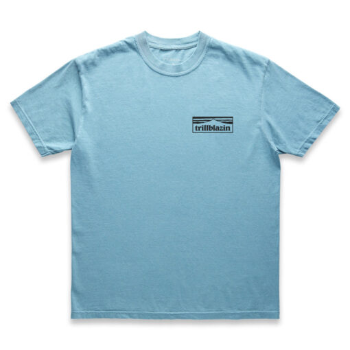 CRATER TEE - GLACIER BLUE - Image 2