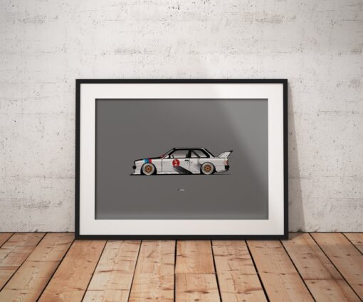 BMW E30M3 LTO PRINT - Image 2