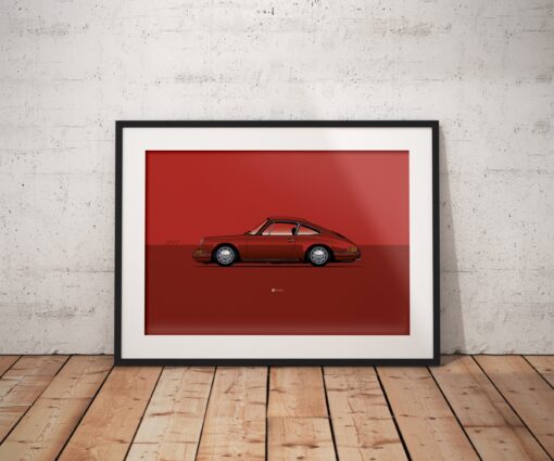 PORSCHE CLASSIC 911 PRINT - Image 2