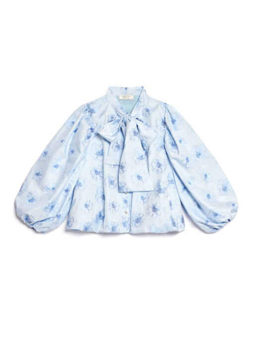 DREAM Lily Floral Bow Blouse - Image 7