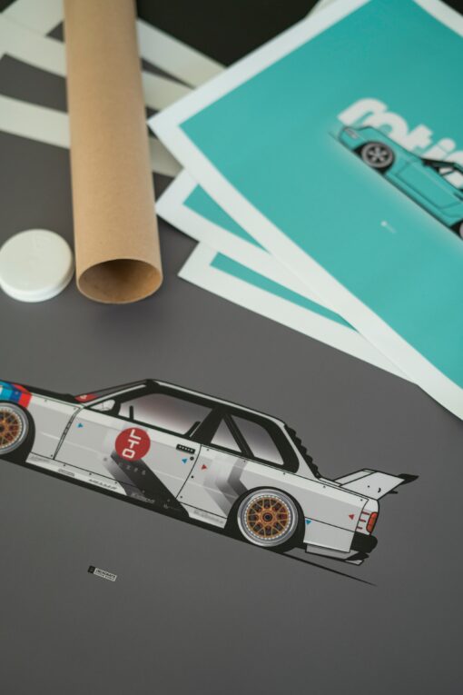 BMW E30M3 LTO PRINT - Image 5