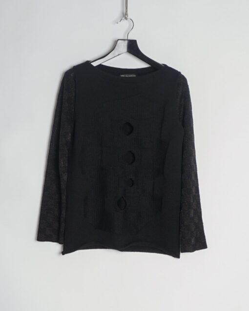 COMME des GARÇONS holey knit