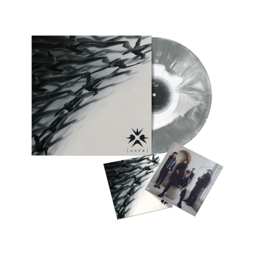 CURE 12” Vinyl (Silver & White Galaxy)