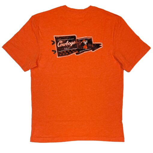 Levelwear Cowboys Flag T-Shirt Orange - Image 2