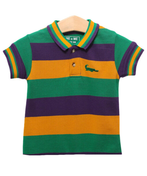 SHIRT-MARDI GRAS-SS POLO