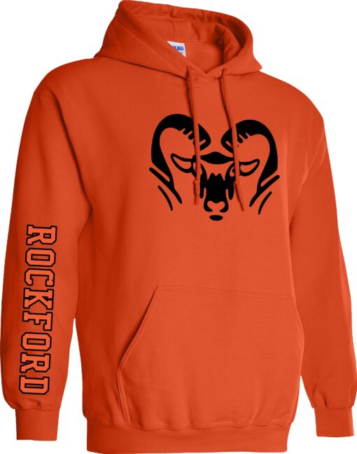 TRADITIONAL ROCKFORD RAM HEAD HOODIES - Image 2