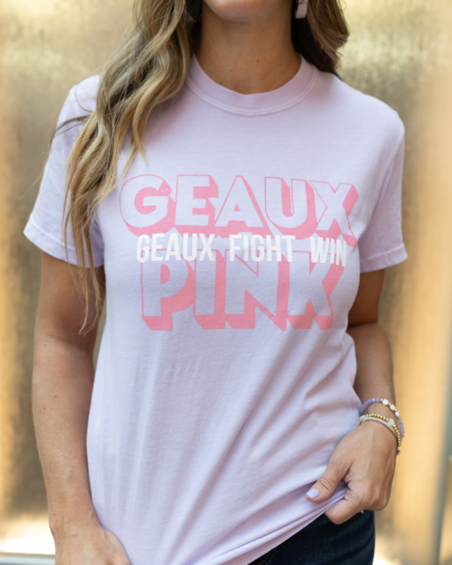 Geaux Fight Win |  Geaux Pink