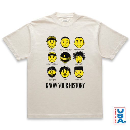 HISTORY PREMIUM TEE - NATURAL