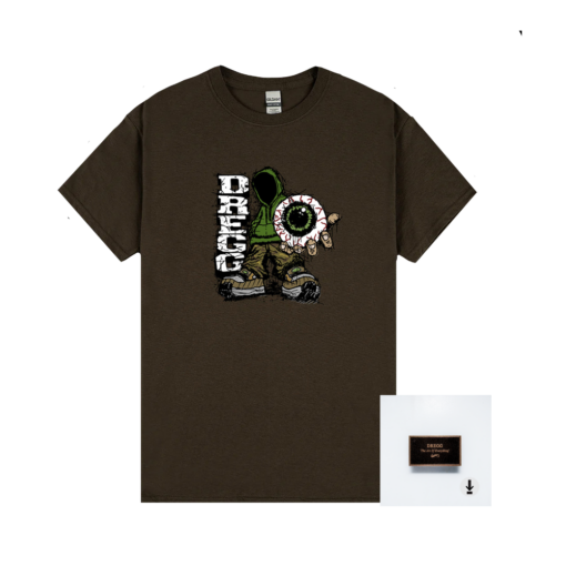 Hoodie Guy Tee (Brown) & Digital Download