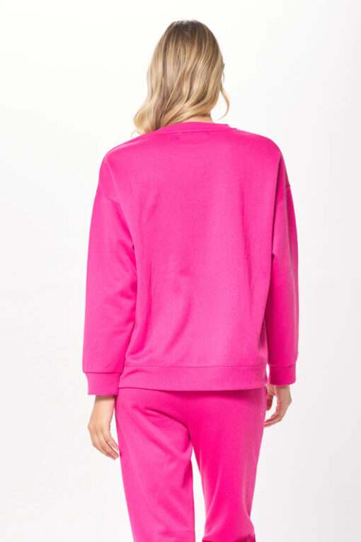 VINTAGE HAVANA CREWNECK HOT PINK - Image 2