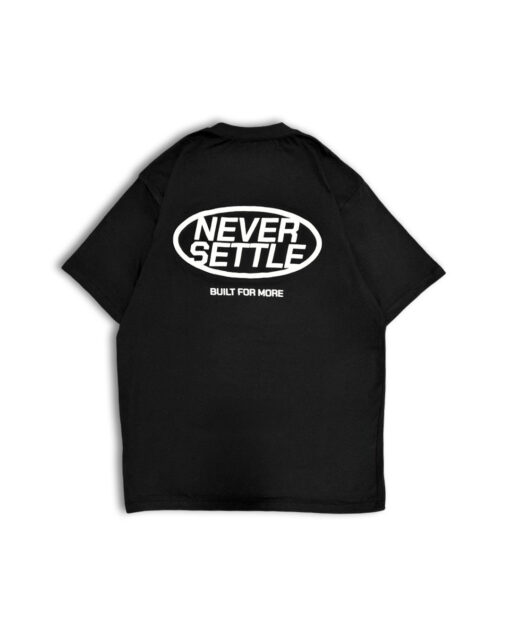 Never Settle Relaxed T-Shirt [Limited Edition] - Image 2