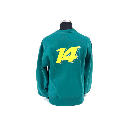 Aston Martin F1 Alonso Sweatshirt Green - Image 3