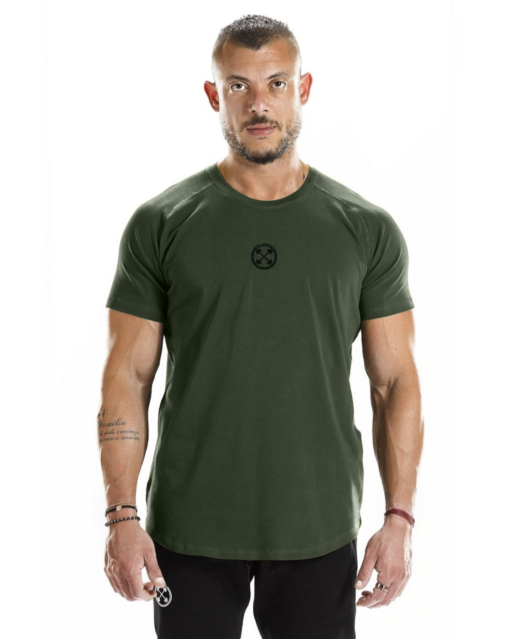 Bar-Basic Raglan T-shirt [Cotton/Lycra] - Image 2