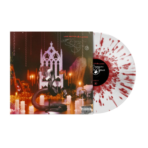 No Eternity In Gold 12" Vinyl (Ultra Clear w/ Red Splatter)