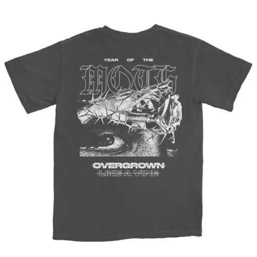 Overgrown T-Shirt (Charcoal) - Image 2