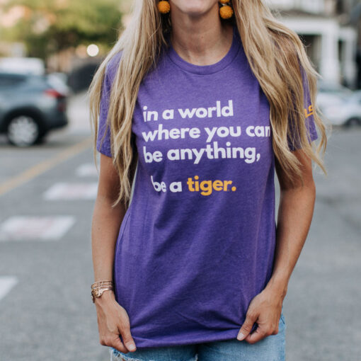 LSU Be A Tiger T-shirt - Image 4