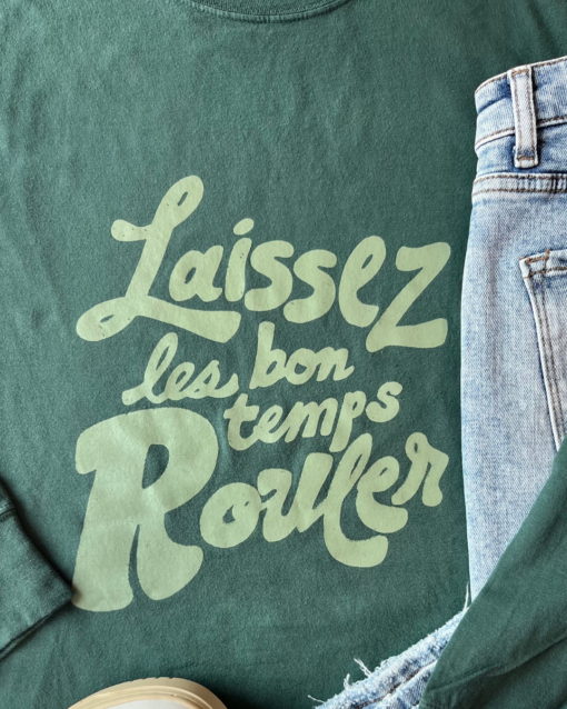 Laissez Les Bon Temps Rouler Long Sleeve - Image 2