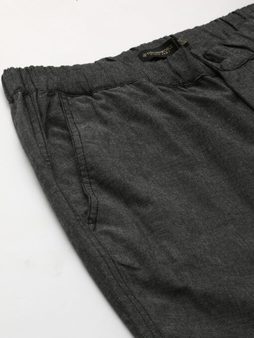 Men's Slate Cotton Regular Fit Pant - Image 7