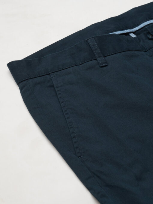 Men's 4 Way Stretch Navy Slim Fit Pants - Image 7