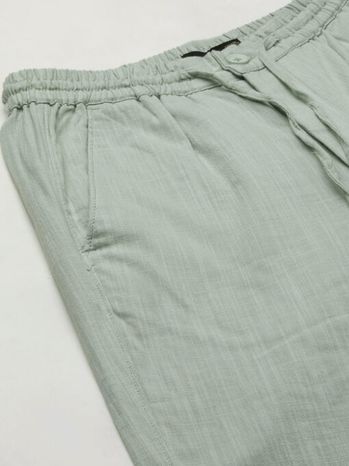 Men's Sage Cotton Regular Fit Pant - Image 7