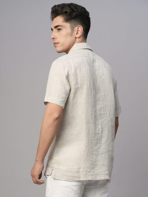 Men's Natural Cotton Regular Fit Shirt - Image 5