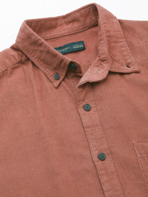 Men's Brick Cotton Regular Fit Shirt - Image 8