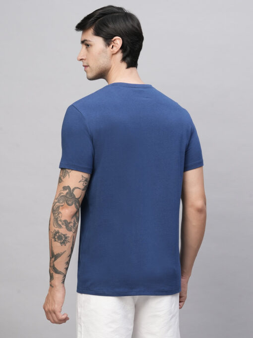 Men's Royal Cotton Bamboo Elastane Regular Fit Tshirt - Image 6